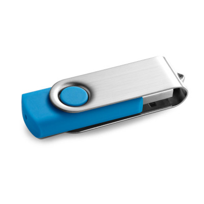 CLAUDIUS 16GB. Pen Drive USB de 16 GB com clipe em metal